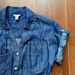 Guess Chambray Shirtdress